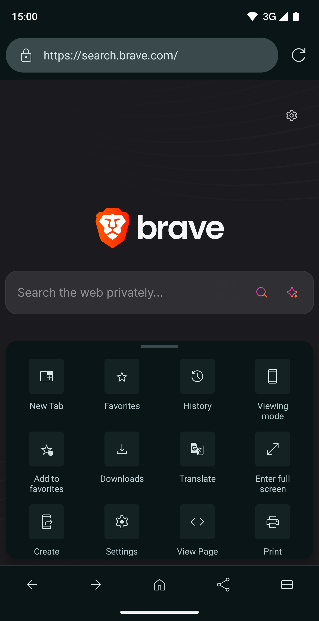 Expandable Toolbar