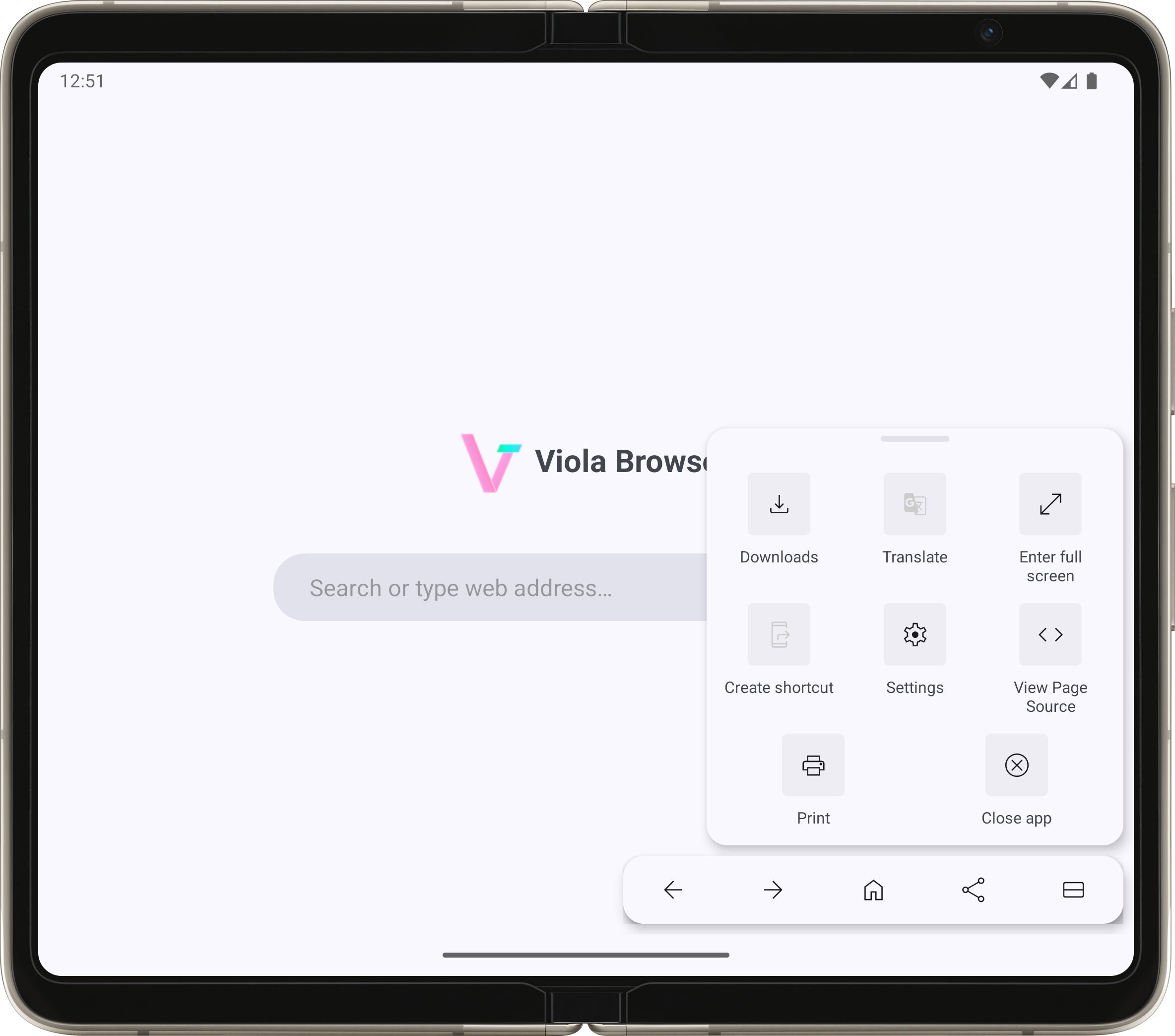 Tablet user interface